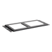 Placa de Vestidura / Chasis CA-1 / DVC-EM / DVC-KD / CMIC-1 / Gabinete CAB-4 / Metal Negro | SIERRA STORE