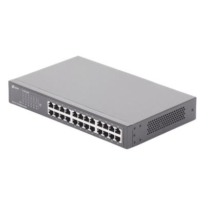 Switch no administrable / 24 puertos 10/100 Mbps / 35.7 Mpps / Escritorio o rack | SIERRA STORE
