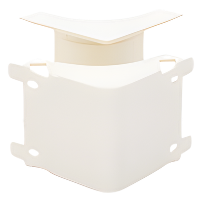 PANDUIT T45ICIW - Esquinero Interior para Canaleta / PVC Rígido / UL94V-0 / 0 a 50°C / Blanco Mate / Voz, Video, Fibra Óptica | SIERRA STORE