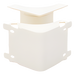 PANDUIT T45ICIW - Esquinero Interior para Canaleta / PVC Rígido / UL94V-0 / 0 a 50°C / Blanco Mate / Voz, Video, Fibra Óptica | SIERRA STORE