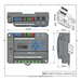 Gateway IoT LoRaWAN / 8 Canales / 2,000 Dispositivos / Quad-Core 1.5 GHz / Edge Computing / 4G LTE / KNX + BACnet + Modbus + M-Bus / 8 | SIERRA STORE