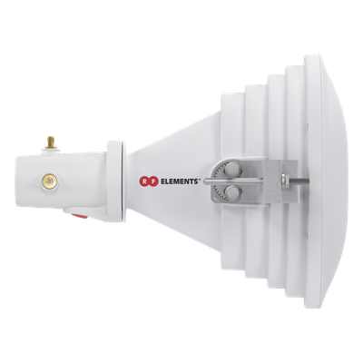 Antena Sectorial Horn / Radiación Asimétrica 45° / 4.9 - 6.4 GHz / 17 dBi / Conector RP-SMA / 238 x 245 x 163 mm | SIERRA STORE