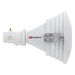 Antena Sectorial Horn / Radiación Asimétrica 45° / 4.9 - 6.4 GHz / 17 dBi / Conector RP-SMA / 238 x 245 x 163 mm | SIERRA STORE