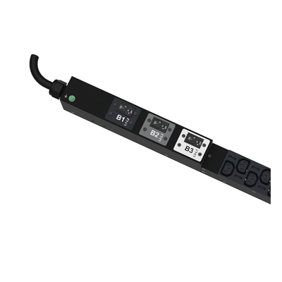 PANDUIT P24D27M - PDU Monitoreable (MI) para Distribución de Energía, Enchufe de Entrada NEMA L15-30P, Con 18 Salidas C13 y 6 C19, de | SIERRA STORE