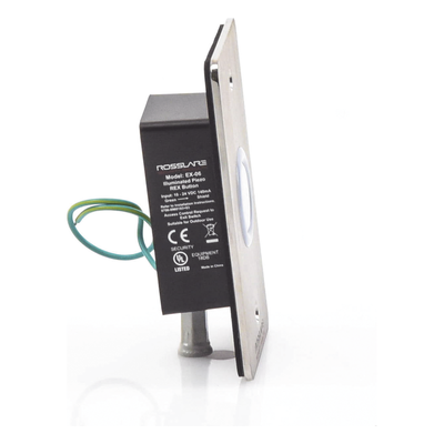 Botón de salida Piezo-eléctrico/ con temporizador / color de LED configurable/ IP65. Sin LOGO | SIERRA STORE
