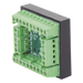 Módulo de Entradas/Salidas Digitales / 11 EN + 5 SAL / Colector Abierto 2A/48VDC / RS485 / 39x39x16 mm / 1.53x1.53x0.63 in | SIERRA STORE