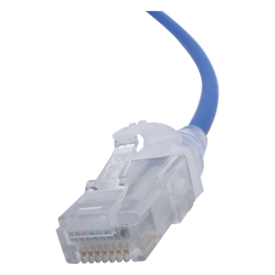 SIEMON MC6-07-0628 - Patch Cord Modular Cat6 UTP / CM/LS0H / 2.13 m (7 Pies) / 28AWG / Diámetro 4.0 mm / Azul | SIERRA STORE