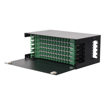 LINKEDPRO BY EPCOM LP-ODF-8072 - Distribuidor de Fibra Óptica / 72 Fibras / 19" / 4U / 6 Bandejas Deslizables / Vacío | SIERRA STORE