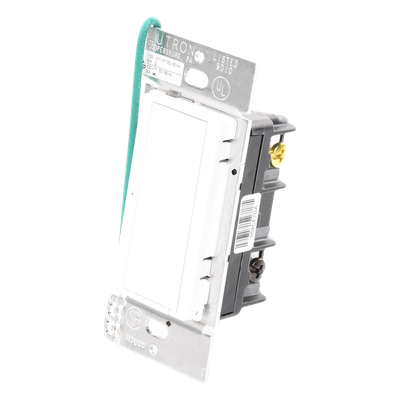 Interruptor de Pared On/Off / Doble Voltaje 120/277 V / 8 A Iluminación / 2 Hilos Sin Neutro / RF 431-437 MHz / Unipolar o | SIERRA STORE