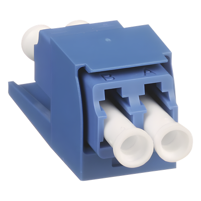 PANDUIT CMDSLCZBU - Módulo Acoplador / LC Duplex / Monomodo OS1/OS2 / Mini-Com / Cerámica Zirconia / 1 Espacio Modular | SIERRA STORE