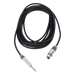 Cable de Audio / XLR 3 Polos Hembra a Plug 1/4 in Mono / 3 m (9.8 ft) / Triple Blindaje / Conectores Seetronic Serie M | SIERRA STORE