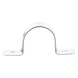 Abrazadera Omega / Conduit Pared Gruesa / 1 1/2" (38 mm) / Acero Pregalvanizado 1.5 mm / Calibre 16 / Tornillo #10 | SIERRA STORE