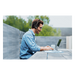 Diadema Inalámbrica Bluetooth / Mono / Cancelación de Ruido IA / 35 Horas Autonomía / Alcance 50 m (164 ft) / Certificación Microsoft | SIERRA STORE