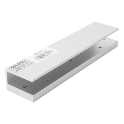 ACCESSPRO BU600LED - Montaje para puerta de vidrio / 180x40x28 mm / Vidrio 8-15 mm / 0.32 kg / Diseño en U | SIERRA STORE