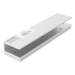 ACCESSPRO BU600LED - Montaje para puerta de vidrio / 180x40x28 mm / Vidrio 8-15 mm / 0.32 kg / Diseño en U | SIERRA STORE