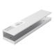 ACCESSPRO BU600LED - Montaje para puerta de vidrio / 180x40x28 mm / Vidrio 8-15 mm / 0.32 kg / Diseño en U | SIERRA STORE
