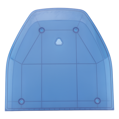 Domo Lateral de Reemplazo / Perfil Bajo / Resistente UV / Color Azul / Compatible con Barra SP216 | SIERRA STORE