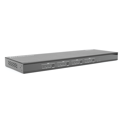 MATRICIAL Y EXTENSOR DE VIDEO HDMI 4 x 4 / 4 Entradas HDMI / 4 Salidas HDMI Loop / 4 Salidas RJ45 para Extender la señal 40 metros por | SIERRA STORE