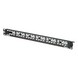 PANDUIT CP24WSBLY - Panel de Parcheo Modular / 24 Puertos / 1UR / Plano / Totalmente Blindado / Acero Inoxidable | SIERRA STORE