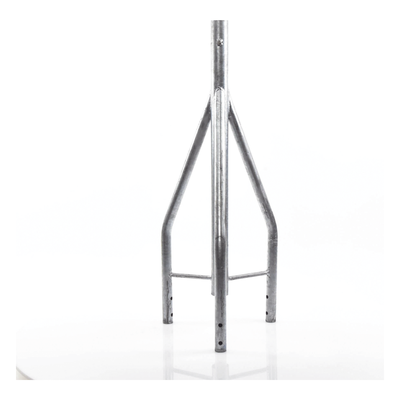 Tramo de Remate para Torre / Acero ASTM A36 / Galvanizado por Inmersión en Caliente / 3 Opresores para Pararrayos / Longitud 350 mm | SIERRA STORE