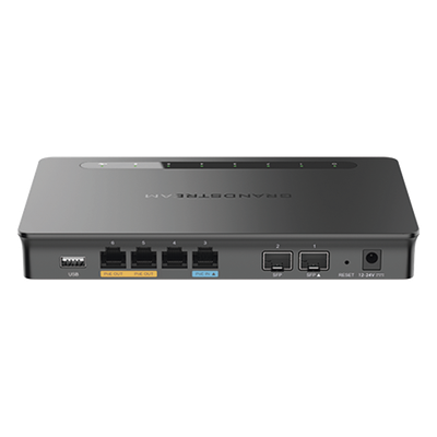 Router VPN Gigabit / Balanceo Multi-WAN / 30,000 sesiones NAT / 4 puertos RJ45 + 2 SFP / PoE af/at / 2.2 Gbps / 150 APs gestionados | SIERRA STORE