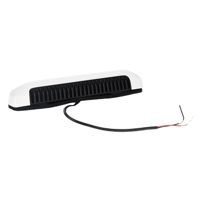 Luz de Escena LED / 6 LED / 75 lm / IP67 / 12-24 VCC / 0.1 A / 203 x 41 x 29 mm / 8 x 1.6 x 1.1 in / -30°C a +50°C / Bisel Blanco | SIERRA STORE