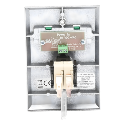Botón de Salida Universal / 300 Combinaciones / Carcasa Aluminio Fundido / 3 Pulsadores Iluminados / 10 Mensajes Intercambiables / | SIERRA STORE