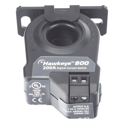 Interruptor de Estado de Corriente On/Off / Núcleo Sólido / Rango 0.25 a 200 A / Salida N.O. 1.0 a 30 VAC/DC / Aislamiento 600 VAC RMS | SIERRA STORE