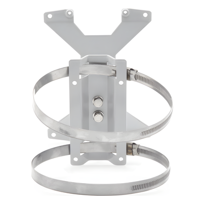 Kit de Montaje en Poste / Ajustable / Aluminio RAL 9006 / Postes 133 mm / 350 g | SIERRA STORE