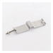 Sujetador de Doble Click / Cable Coaxial 1 1/4 Pulgadas / Paquete 10 Piezas / Montaje Sin Herramientas | SIERRA STORE