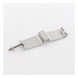 Sujetador de Doble Click / Cable Coaxial 1 1/4 Pulgadas / Paquete 10 Piezas / Montaje Sin Herramientas | SIERRA STORE