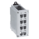 PANDUIT CDPP8RG-S - Panel de Parcheo Modular / Riel DIN 35 mm (1.38 pulgadas) / 8 Puertos Mini-Com / Blindado / Gris | SIERRA STORE