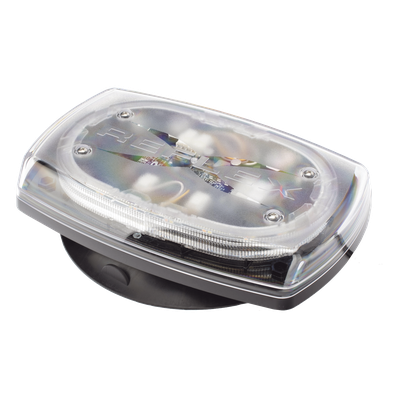 Minibar LED / 10 Pulgadas / 48 LEDs / 91 Patrones de Destello / 12-24 VDC / Base Magnética / Ámbar/Claro | SIERRA STORE