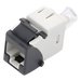 SIEMON U6-K01NS - Jack Keystone Cat6 UTP / Terminación 110 / Diseño Lineal / Color Negro / -10 a 60 °C / UL 94 V-0 | SIERRA STORE