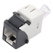 SIEMON U6-K01NS - Jack Keystone Cat6 UTP / Terminación 110 / Diseño Lineal / Color Negro / -10 a 60 °C / UL 94 V-0 | SIERRA STORE