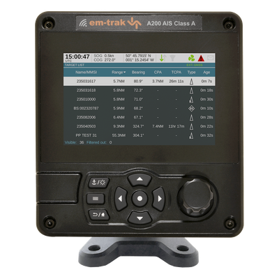 Transreceptor AIS Clase A / Certificación SOLAS / IPX6/IPX7 / GPS de Alta Precisión / WiFi y NMEA 0183/2000 | SIERRA STORE