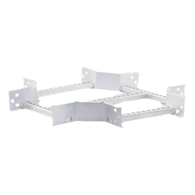 Derivación "X" Horizontal de Aluminio Perfil Z / Peralte 3 1/4" / Ancho 12"/ Radio 8" / Incluye Tornillería (CHXHEZ314R8X12AK) | SIERRA STORE