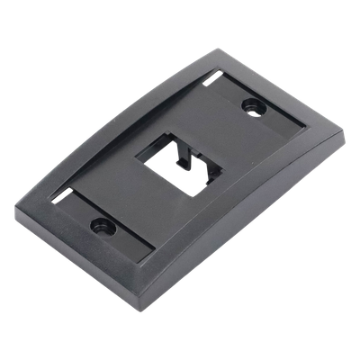 PANDUIT CFPE2BLY - Placa de Pared Vertical / 2 Puertos Mini-Com / Con Espacio para Etiquetas / 2.75 x 4.5 pulgadas / Negro | SIERRA STORE