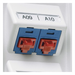 PANDUIT PSL-DCJB-BU - Kit de Bloqueo de Puertos RJ45 / 10 Dispositivos / Llave de Extracción / Policarbonato Azul | SIERRA STORE