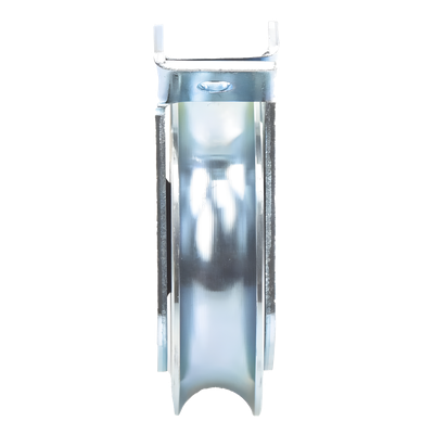 Rueda para Puerta Corrediza / 10 cm / Capacidad 380 kg / Acero Galvanizado / Fijación Inferior | SIERRA STORE