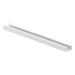 Canaleta Unicanal / PVC Auto-extinguible / 0 Halógenos / 20 cm (7.9 in) / RAL 7035 / Anti-choques | SIERRA STORE