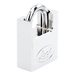 Candado de acero / Guarda anti-palanca / Cromo satinado / Doble cerrojo / 40 mm (1.57 in) / Nivel de seguridad 7 / Llave Abloy | SIERRA STORE
