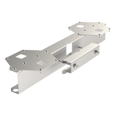 EPCOM INDUSTRIAL HLU3-DOBLE - Base Doble para Lámpara de Obstrucción EI-GSLSE. Compatible con tubo hasta 1-1/4" | SIERRA STORE