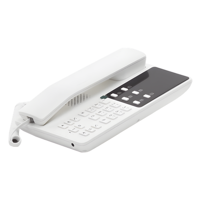 Teléfono IP Hotelero / Wi-Fi Dual Band 2.4/5 GHz / 2 Líneas SIP / Audio HD Opus / Resiliencia 30% Pérdida de Paquetes / Montaje en | SIERRA STORE