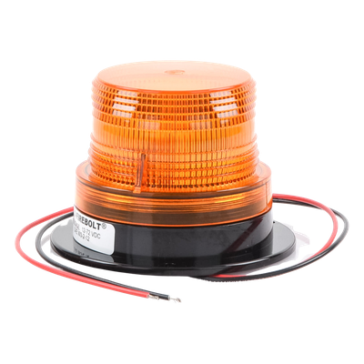 Estrobo LED Ámbar / Bajo Perfil / 2 Joules / 12-72 Vcc / 2 W / 12.7 x 9.1 cm | SIERRA STORE