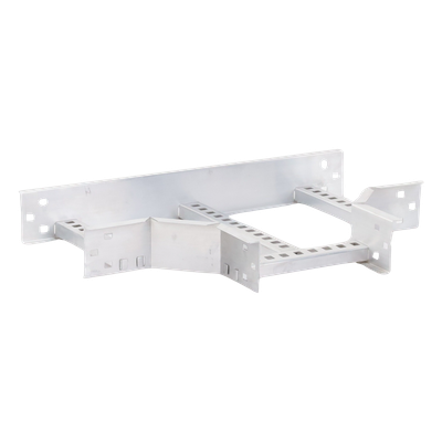 Derivación T Horizontal / Perfil Z / Peralte 3 1/4" / Ancho 9" / Radio de Curvatura 8" / Aluminio / Incluye Tornillería | SIERRA STORE