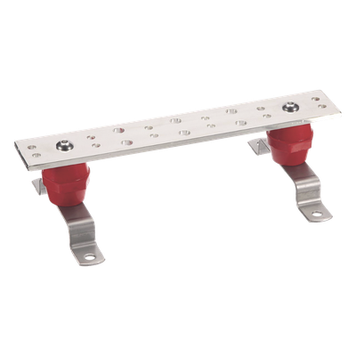 PANDUIT GB2B0306TPI-1 - Barra de Puesta a Tierra / 1/4 in x 2 in x 12 in / Cobre Estañado / 600 V / TIA-607-D | SIERRA STORE