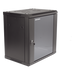 HIKVISION DS-XS6412-S/B - Gabinete de Pared y Piso / 12U Rack 19" / Cristal Templado / Carga 40 kg / Laterales Desmontables / 600 x | SIERRA STORE