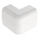 PANDUIT OCF5WH-E - Empalme de Esquina Exterior / Conducto Portacables Superficial / Baja Tensión LD5 / Radio de Curvatura 1 pulgada / | SIERRA STORE