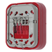 Base Inalámbrica Direccionable / Montaje en Pared / Salida 24 VDC / Red de Malla Swift / Color Rojo / UL y ULC Certificada | SIERRA STORE